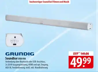 Famila Nord Ost GRUNDIG Soundbar DSB 950 Angebot