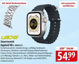 Famila Nord Ost LEICKE Smartwatch Apploid U8+ WD67272 Angebot