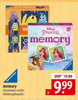 Famila Nord Ost memory Angebot