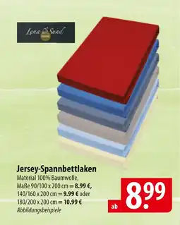 Famila Nord Ost Jersey-Spannbettlaken Angebot