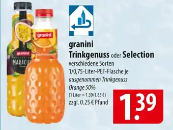 Famila Nord Ost granini Trinkgenuss oder Selection Angebot