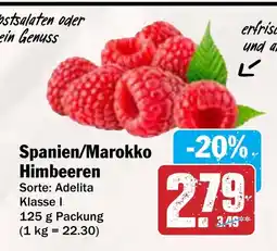 AEZ Spanien/Marokko Himbeeren Angebot