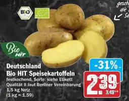 AEZ Deutschland Bio HIT Speisekartoffeln Angebot