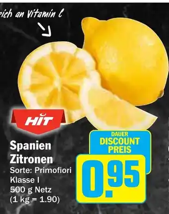 AEZ Spanien Zitronen Angebot