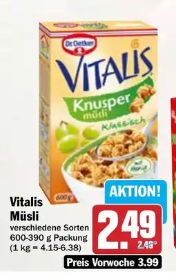 AEZ Vitalis Müsli Angebot