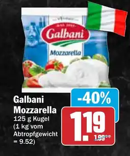 AEZ Galbani Mozzarella Angebot