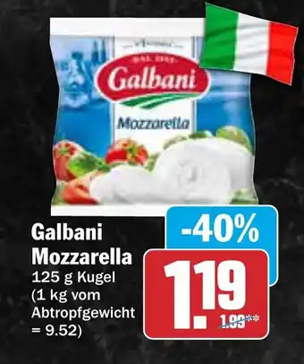 AEZ Galbani Mozzarella Angebot