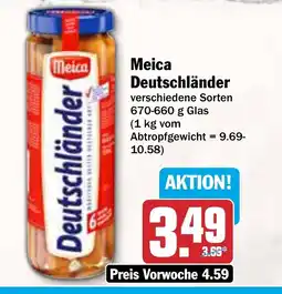 AEZ Meica Deutschländer Angebot