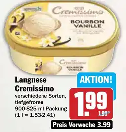 AEZ Langnese Cremissimo Angebot