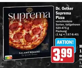 AEZ Dr. Oetker Suprema Pizza Angebot