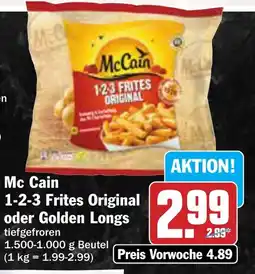 AEZ Mc Cain 1-2-3 Frites Original oder Golden Longs Angebot