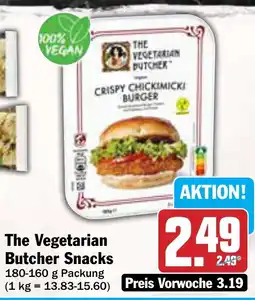 AEZ The Vegetarian Butcher Snacks Angebot