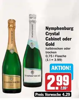 AEZ Nymphenburg Crystal Cabinet oder Gold Angebot