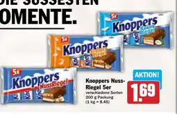 AEZ Knoppers Nuss- Riegel 5er Angebot