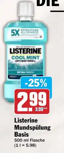 AEZ Listerine Mundspülung Basis Angebot