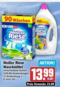 AEZ Weißer Riese Waschmittel Angebot