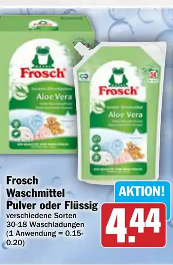 AEZ Frosch  Waschmittel Pulver oder Flüssig Angebot