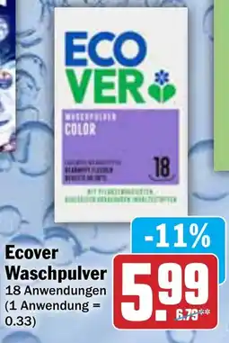 AEZ Ecover Waschpulver Angebot