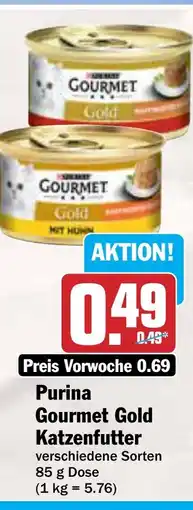 AEZ Purina Gourmet Gold Katzenfutter Angebot