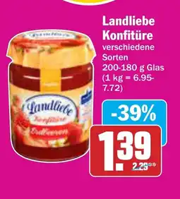 AEZ Landliebe Konfitüre Angebot