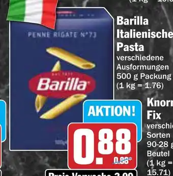 AEZ Barilla Italienische Pasta Angebot