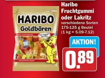 AEZ Haribo Fruchtgummi HARIBO oder Lakritz Angebot