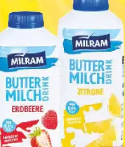 Netto Marken-Discount Milram Buttermilch Drink Erdbeere Angebot