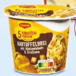 Netto Marken-Discount Maggi 5 Minuten Terrine Kartoffelbrei mit Röstzwiebeln & Croutons Angebot