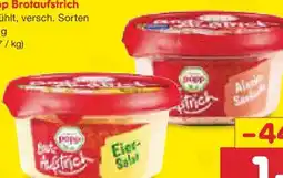 Netto Marken-Discount Popp Brotaufstrich Angebot