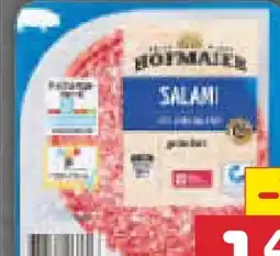 Netto Marken-Discount Hofmaier Salami-Aufschnitt Angebot