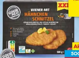 Netto Marken-Discount Gourmeat XXL Hähnchen Schnitzel Angebot