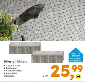 Globus Baumarkt Pflaster Rimero Angebot
