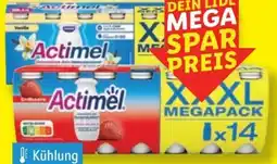 Lidl Danone Actimel Drink XXXL Angebot