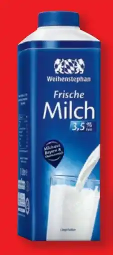 Lidl Weihenstephan Frische Milch Angebot