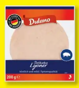 Lidl Dulano Delikatess Lyoner Angebot