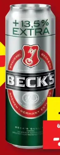 Lidl Beck's Pils Angebot