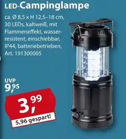 Sonderpreis Baumarkt LED-Campinglampe Angebot