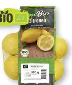 Scheck-in-Center Edeka Bio Zitronen Angebot