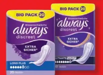 Lidl Always Discreet Hygieneeinlagen Big Pack Angebot