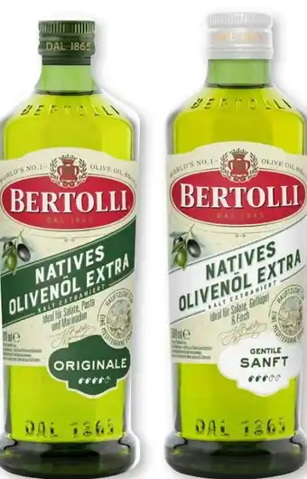 Scheck-in-Center Bertolli Olivenöl Angebot