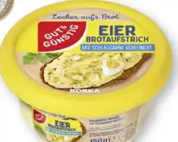 Scheck-in-Center Gut & Günstig Eier Brotaufstrich Angebot