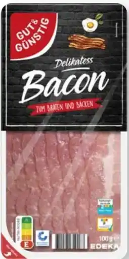 Scheck-in-Center Gut & Günstig Delikatess-Bacon Angebot