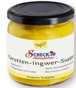 Scheck-in-Center Scheck-in Manufaktur H. Wohlfahrt Karotten-Ingwer Suppe Angebot