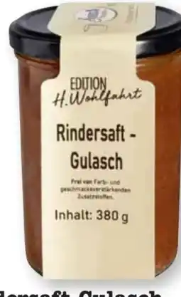 Scheck-in-Center Scheck-in Manufaktur H. Wohlfahrt Rindersaft-Gulasch Angebot