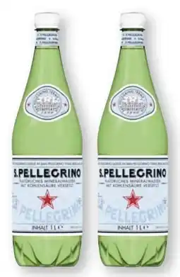 Scheck-in-Center San Pellegrino Mineralwasser Angebot