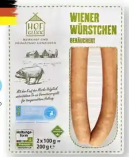 Scheck-in-Center Hofglück Wiener Würstchen Angebot