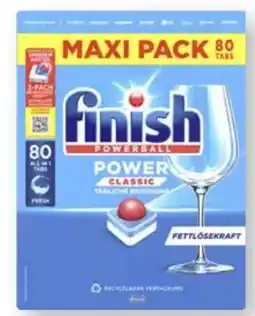 Scheck-in-Center Finish Powerball-Tabs Angebot