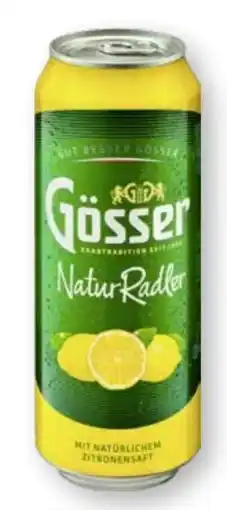 Scheck-in-Center Gösser Natur Radler Zitrone Angebot