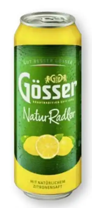 Scheck-in-Center Gösser Natur Radler Zitrone Angebot