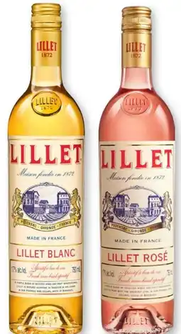 Scheck-in-Center Lillet Apéritif Rosé Angebot